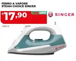 Coop Master Alleanza 3.0 Ferro a vapore steam choice singer offerta