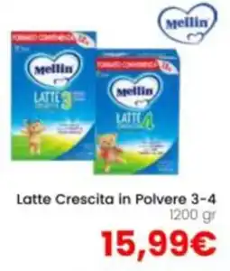 Paniate Mellin Latte Crescita offerta