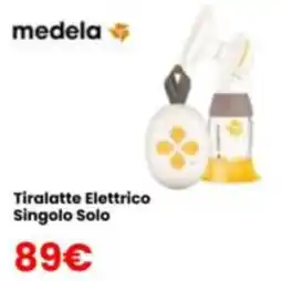 Paniate medela Tiralatte Elettrico Singolo Solo offerta