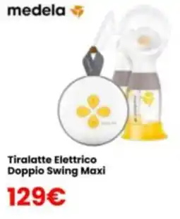 Paniate Medela Tiralatte Elettrico Doppio Swing Maxi offerta