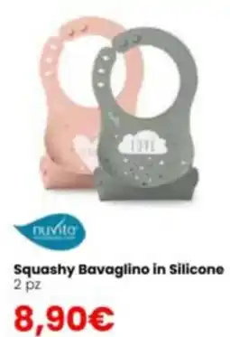 Paniate Squashy Bavaglino in Silicone offerta