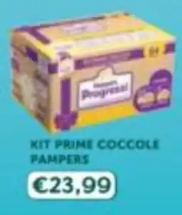 Paniate Kit prime coccole Pampers offerta