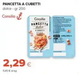 Tigre Amico Pancetta dolce Consilia offerta