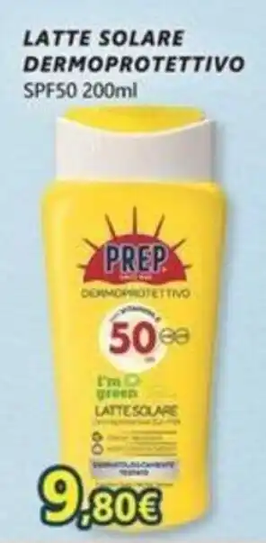 Prep latte solare