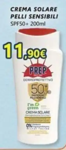 Profumerie Mallardo Crema solare pelli sensibili Prep offerta