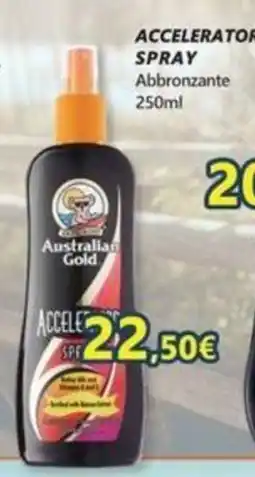 Profumerie Mallardo Australian Gold Accelerator Spray offerta