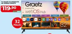 Coop Master Alleanza 3.0 TV SMART 32 GR32S1470 HD WEBOS GRAETZ offerta