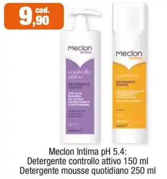 Meclon Intima Detergente controllo attivo Detergente mousse quotidiano
