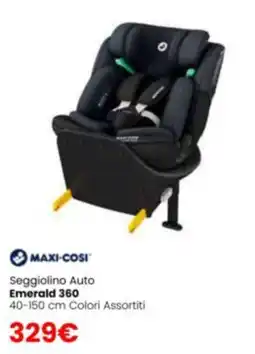 Paniate Maxi-Cosi Seggiolino Auto Emerald 360 offerta