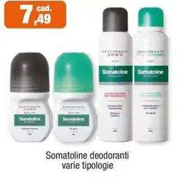 Eufarma Somatoline deodoranti offerta
