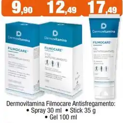 Eufarma Dermovitamina Filmocare Antisfregamento offerta