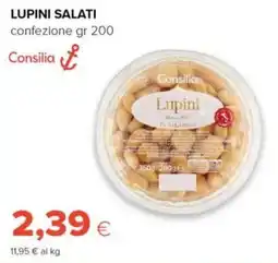 Tigre Amico Lupini salati Consilia offerta