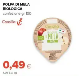 Tigre Amico Polpa di mela biologica Consilia offerta