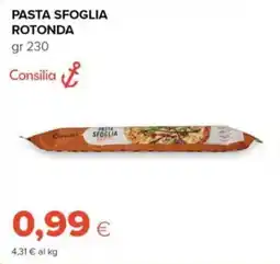 Tigre Amico Pasta sfoglia rotonda Consilia offerta