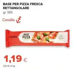 Tigre Amico Base per pizza fresca rettangolare Consilia offerta