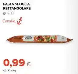 Tigre Amico Pasta sfoglia rettangolare Consilia offerta