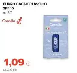 Tigre Amico Consilia Burro Cacao Classico offerta