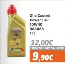 Orizzonte Olio Castrol Power 1 4T offerta