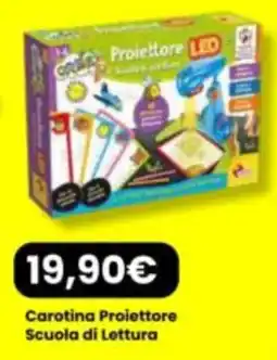 Paniate Carotina Proiettore Scuola di Lettura offerta