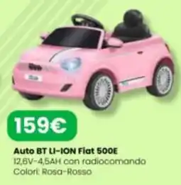 Paniate Auto BT LI-ION Fiat 500E offerta