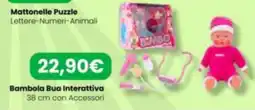 Paniate Bambola Bua Interattiva offerta