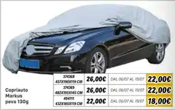 Orizzonte Copriauto Markus offerta