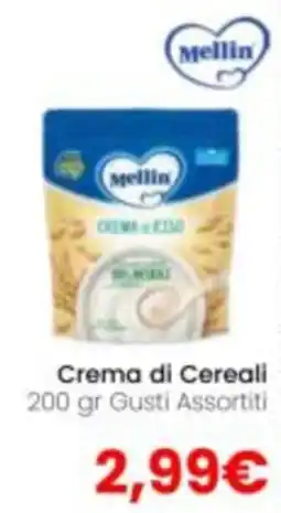 Paniate Mellin Crema di Cereali offerta