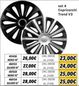 Orizzonte Copricerchi Trend V3 offerta