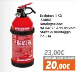 Orizzonte Estintore 1 KG offerta