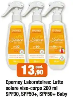 Eufarma Eperney Laboratoires: Latte solare viso-corpo offerta