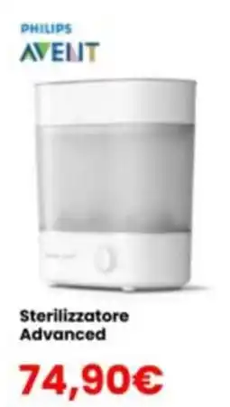 Paniate Philips Avent Sterilizzatore Advanced offerta