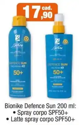 Eufarma Bionike Defence Sun offerta