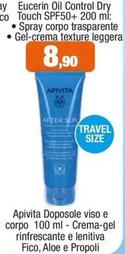 Eufarma Apivita Doposole viso e corpo offerta