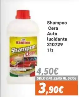 Orizzonte Shampoo Cera Auto lucidante offerta