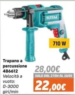 Orizzonte Trapano a percussione TOTAL offerta
