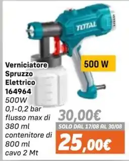 Orizzonte Verniciatore Spruzzo Elettrico TOTAL offerta