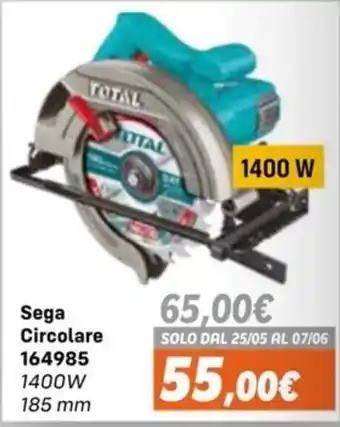 Sega Circolare TOTAL