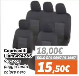 Orizzonte Coprisedili Liam offerta