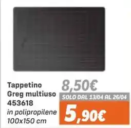 Orizzonte Tappetino Greg multiuso offerta