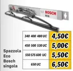 Orizzonte Spazzola Eco Bosch singola offerta