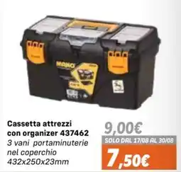 Orizzonte Cassetta attrezzi MAHO offerta