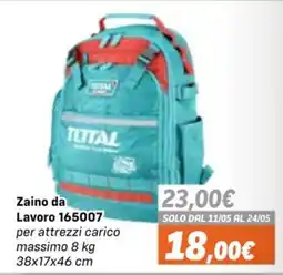 Orizzonte Zaino da Lavoro TOTAL offerta