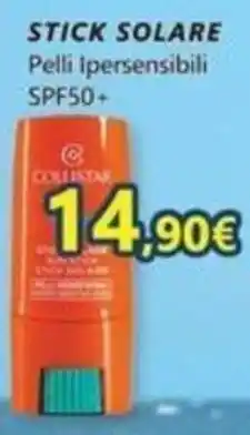 Profumerie Mallardo Stick solare Collistar pelli ipersensibili offerta