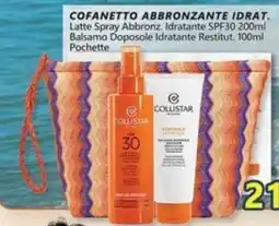 Profumerie Mallardo Cofanetto abbronzante idratante Collistar offerta