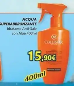 Profumerie Mallardo Acqua superabbronzante idratante anti-sale con aloe collistar offerta