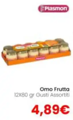 Paniate Plasmon Omo Frutta offerta