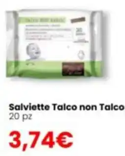Paniate Salviette Talco non Talco offerta