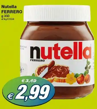 Prix Quality Ferrero Nutella 350g offerta