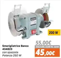 Orizzonte Smerigliatrice Banco 434823 offerta