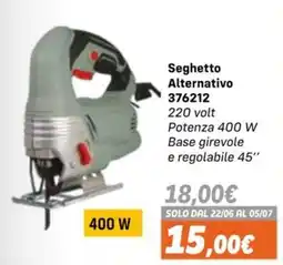 Orizzonte Seghetto Alternativo offerta